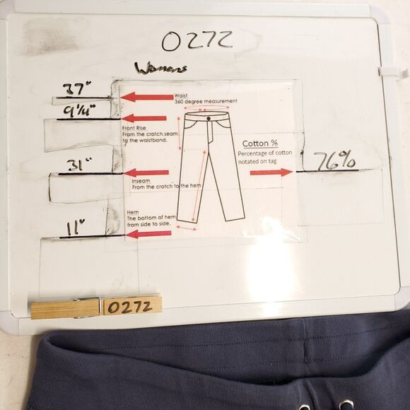 The Athletic Dept Drawstring Workout Running Leggings Pants Womens Size L Black - Picture 8 of 8